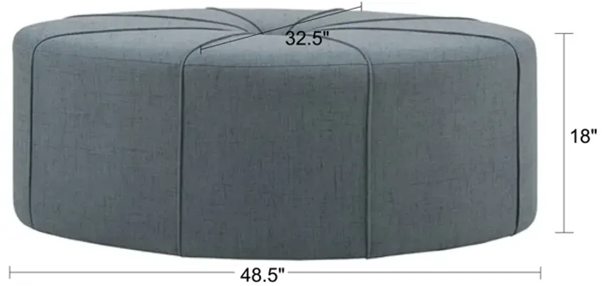 Ferris Oval Ottoman