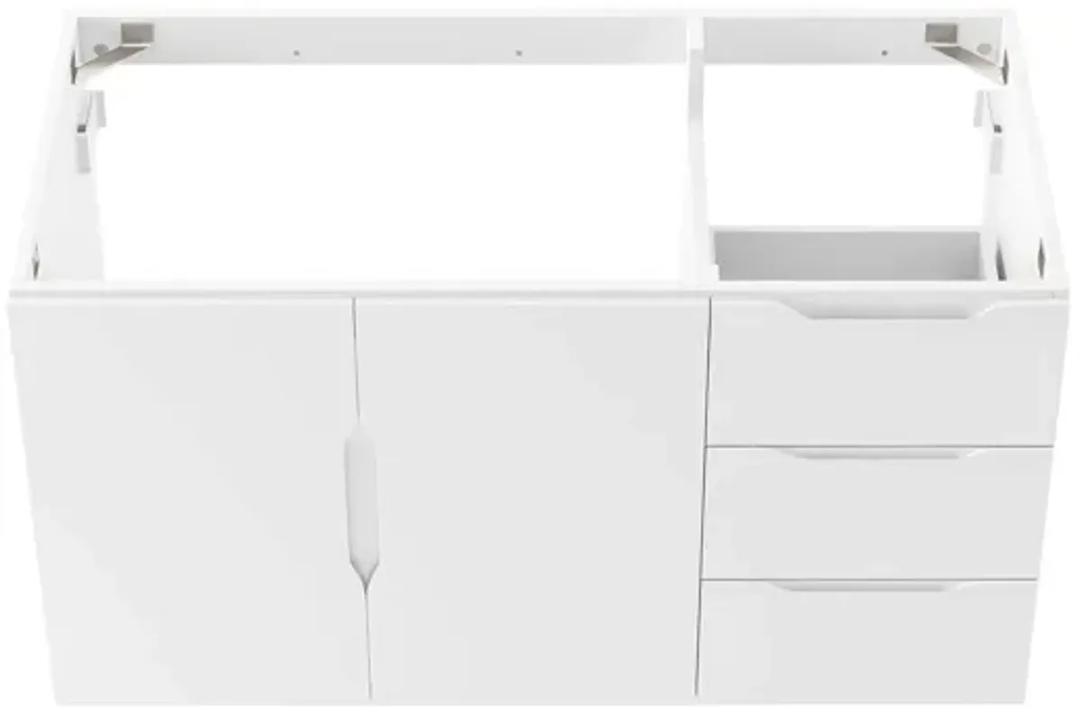 Vitality 36" Bathroom Vanity Cabinet (Sink Basin Not Included)