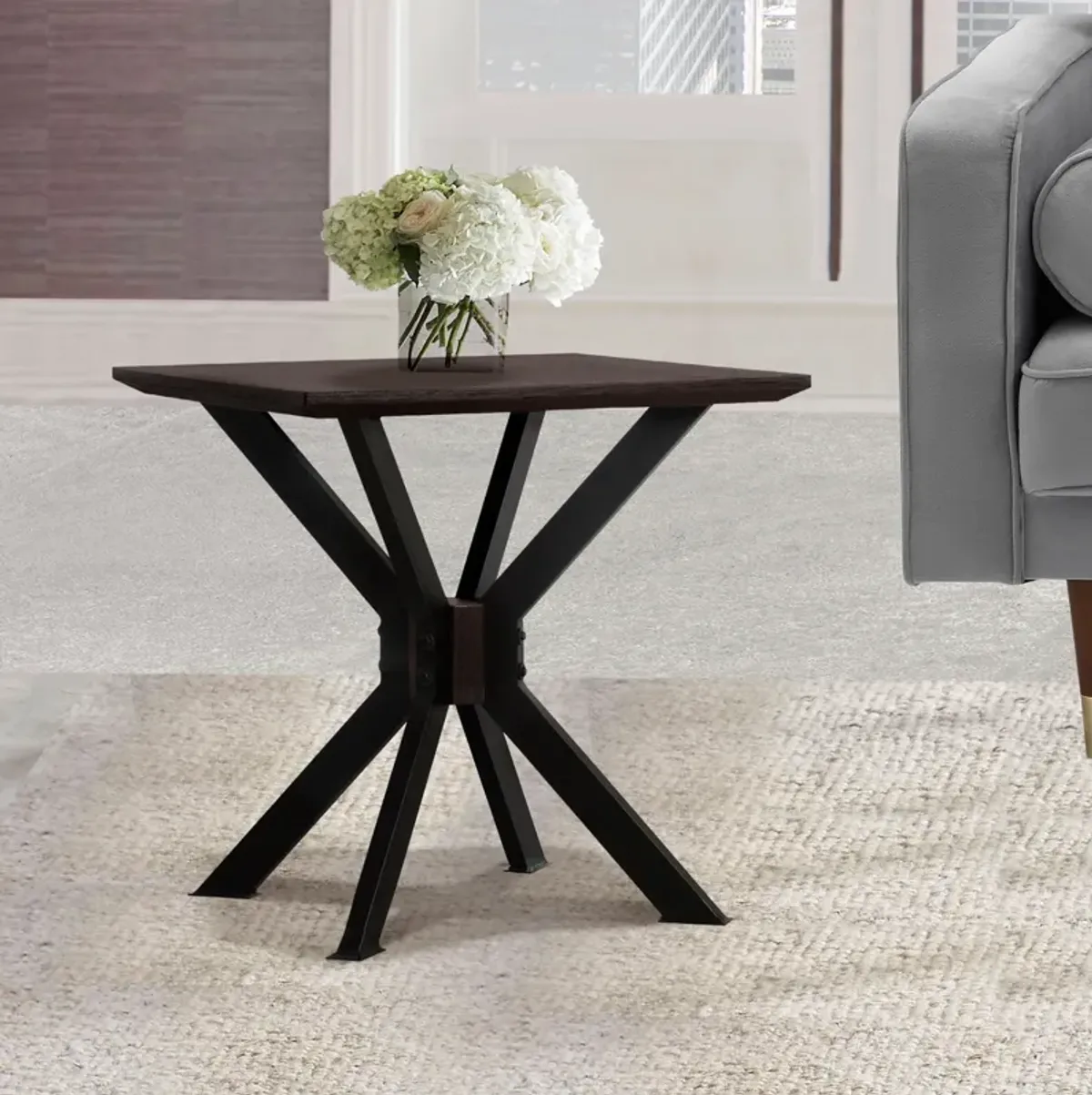 Pirate Acacia Modern End Table