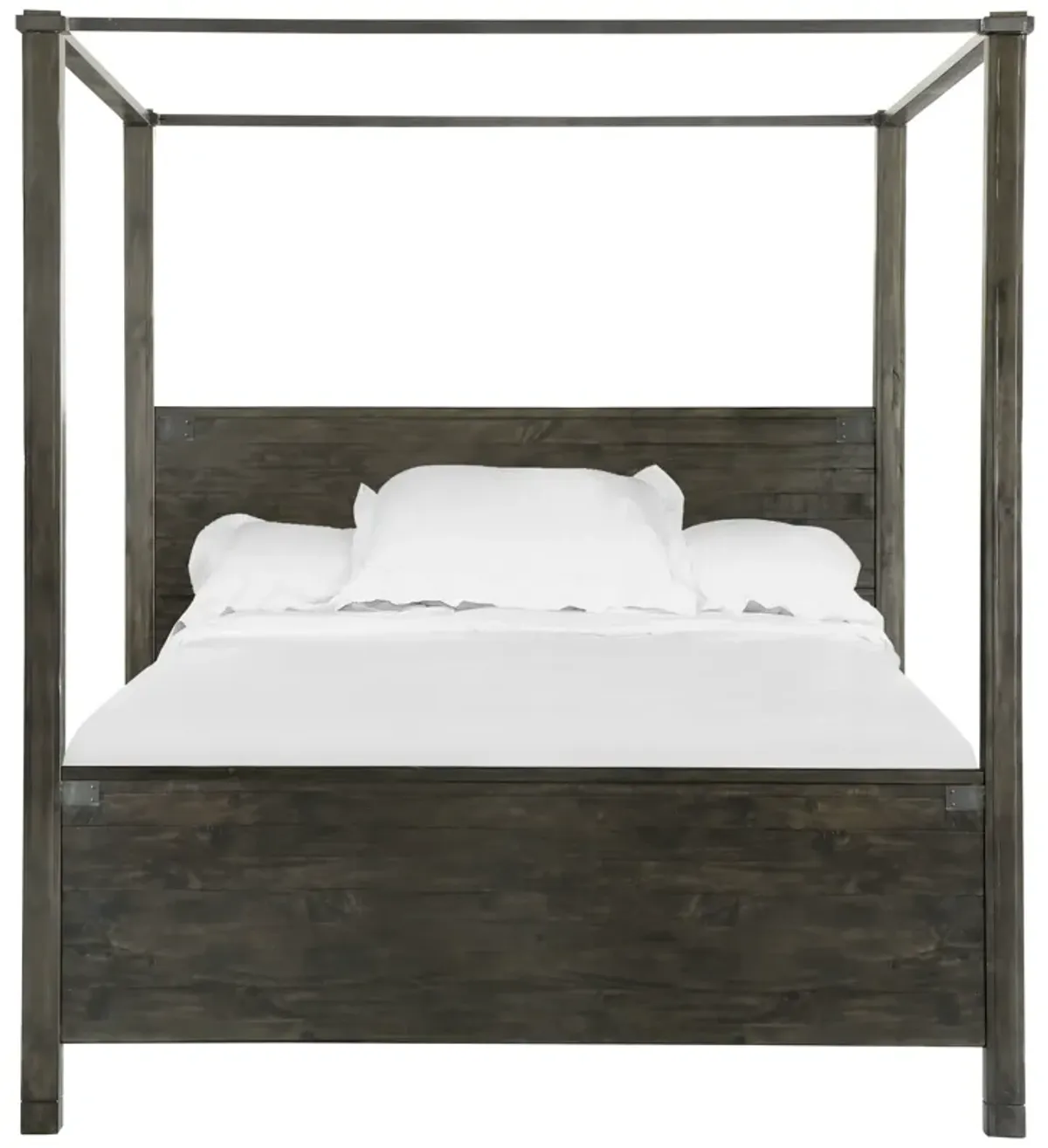 Abington Poster Bed in Weathered Charcoal