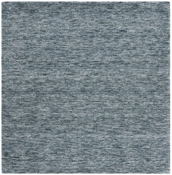 HIMALAYA 593 NAVY  6' x 6' Square Square Rug
