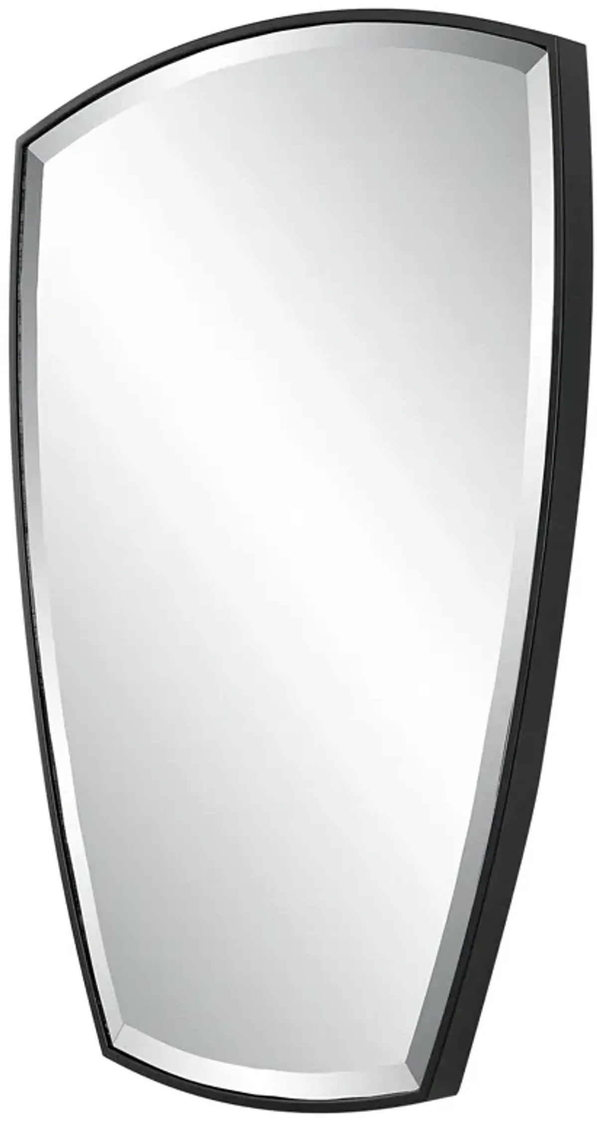 Crest Curved Iron Mirror