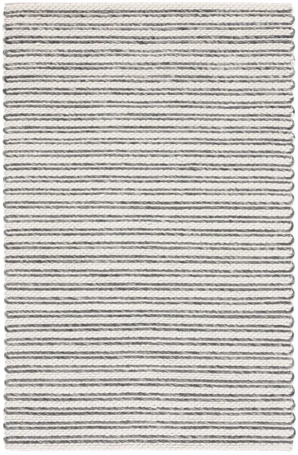 VERMONT 852 SILVER  8' x 10' Large Rectangle Rug