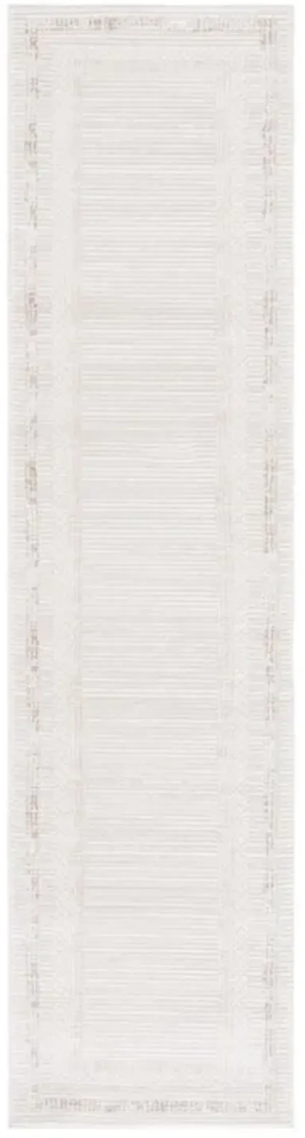 HANNA 113 Beige 2' X 8' Runner Rug