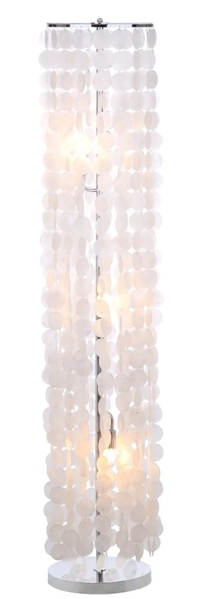 Illumina 3 Light Capiz 60-Inch H Floor Lamp