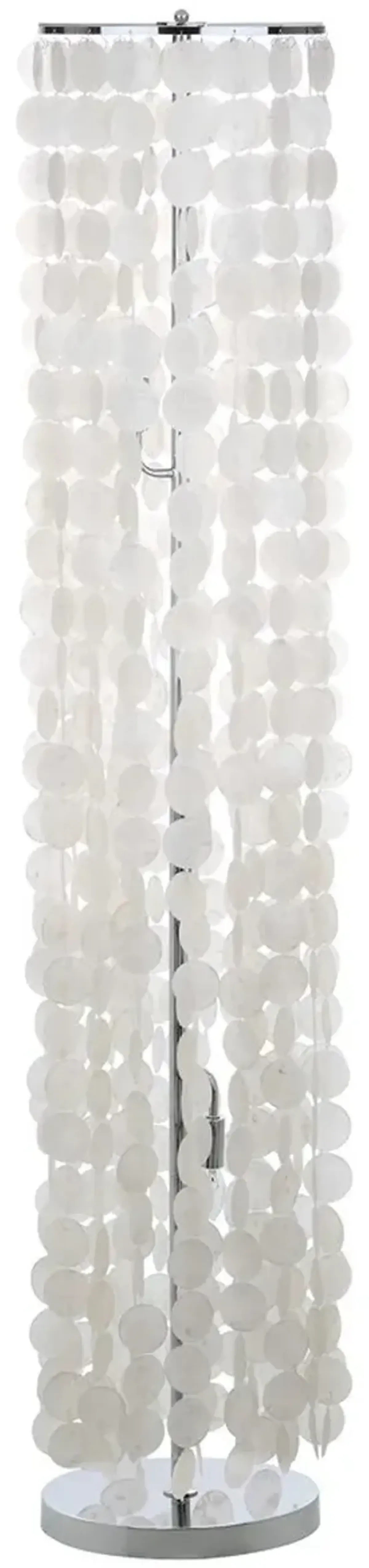 Illumina 3 Light Capiz 60-Inch H Floor Lamp