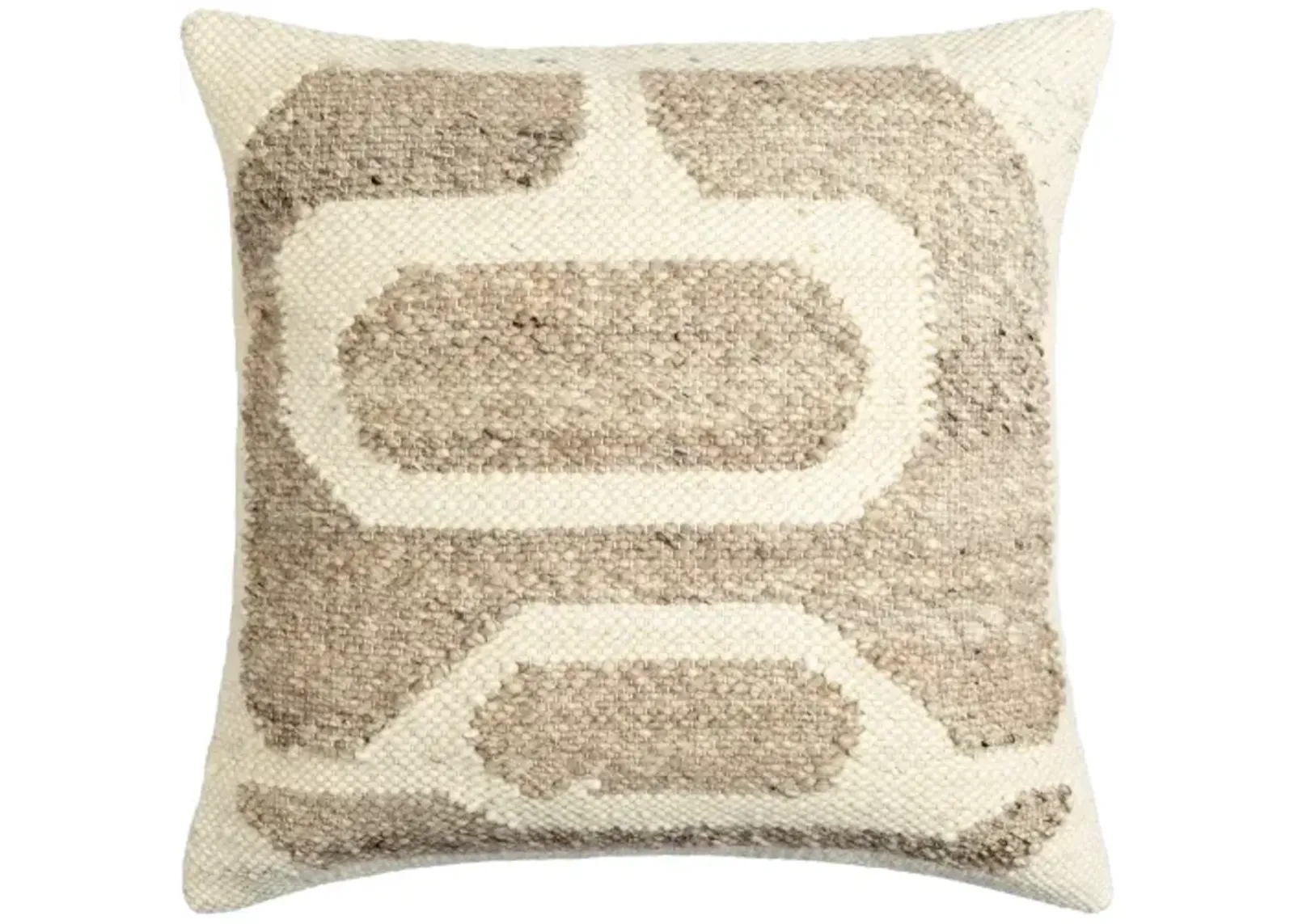 Deccan Traps DTP-003 22"L x 22"W Accent Pillow  - Down Insert