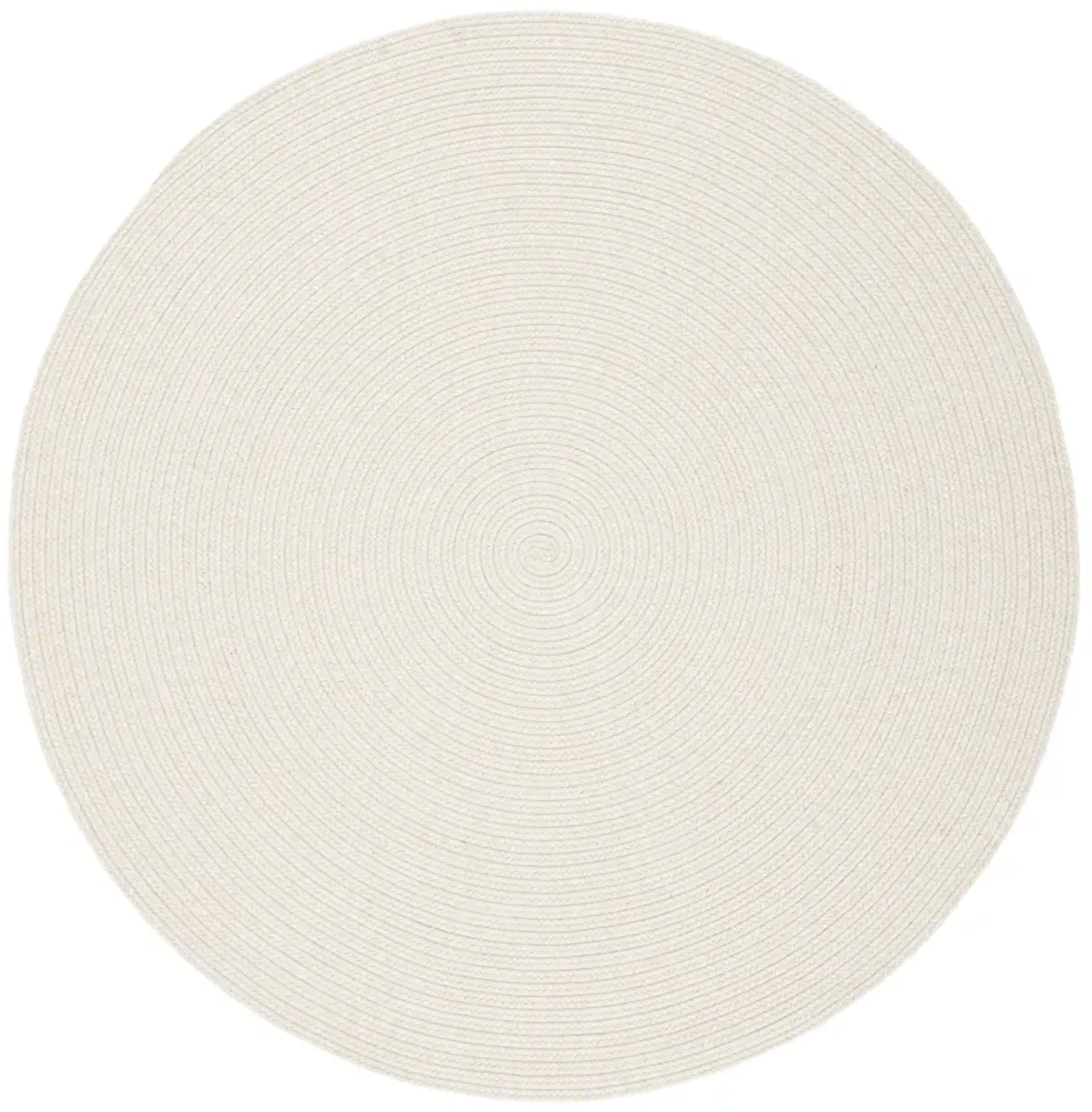 BRAIDED Hand Woven 9' x 9' Round area rug