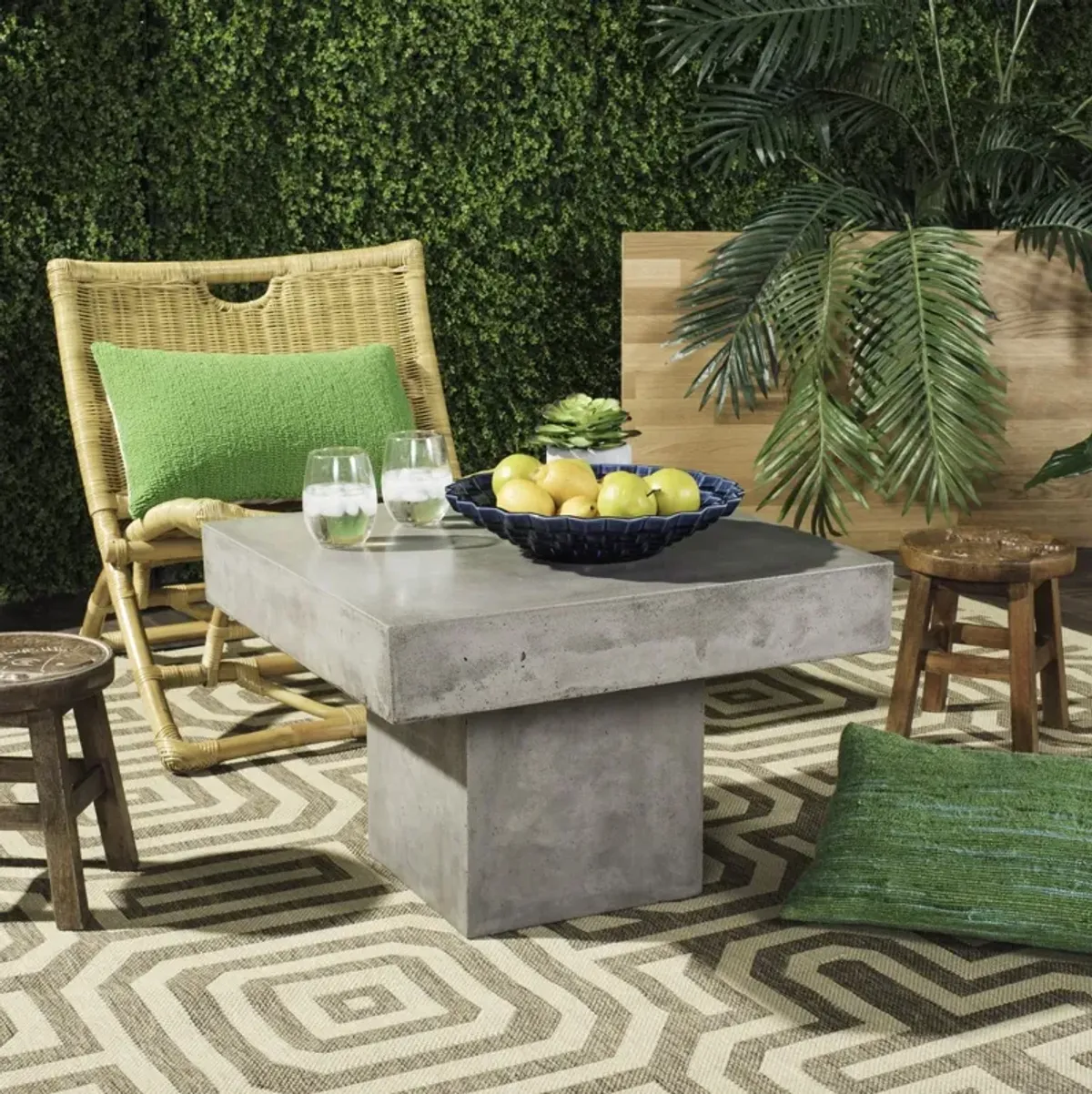 Tallen Outdoor Coffee Table