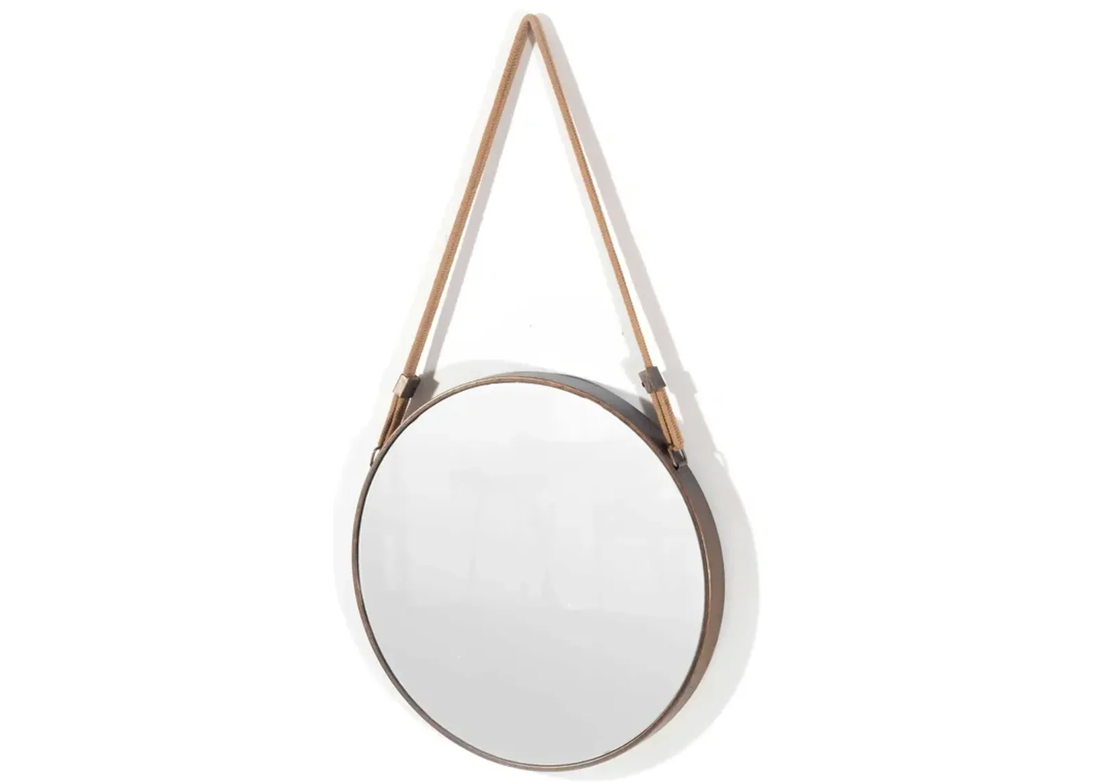 Alias 19" Metal Wall Mirror