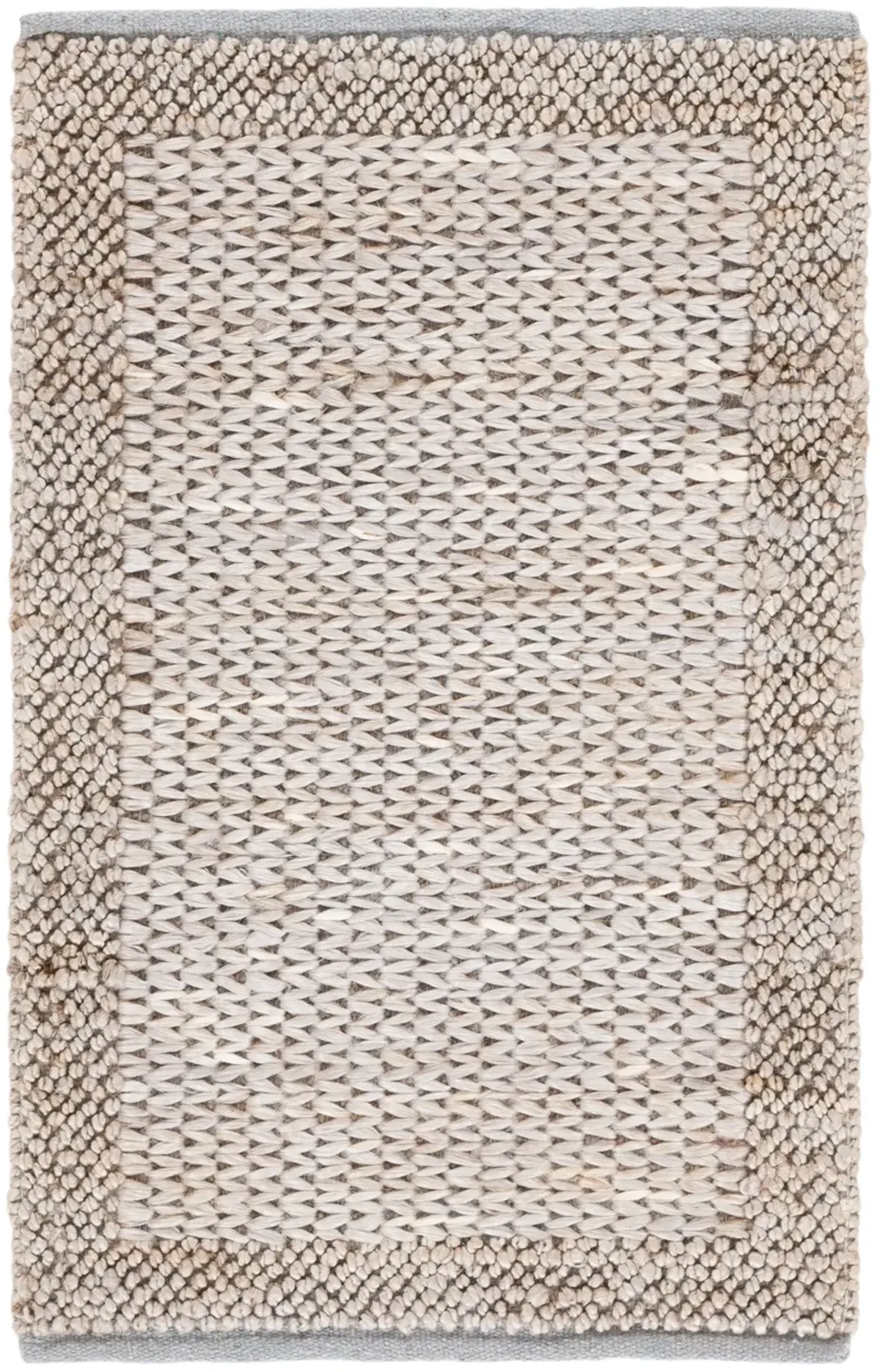 NATURAL FIBER Hand Woven 4' x 6' area rug