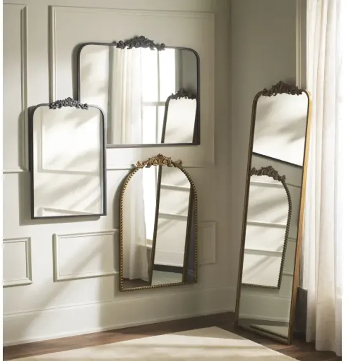 Aarlen RAL-004 30"H x 20"W x 2"D Accent Mirror