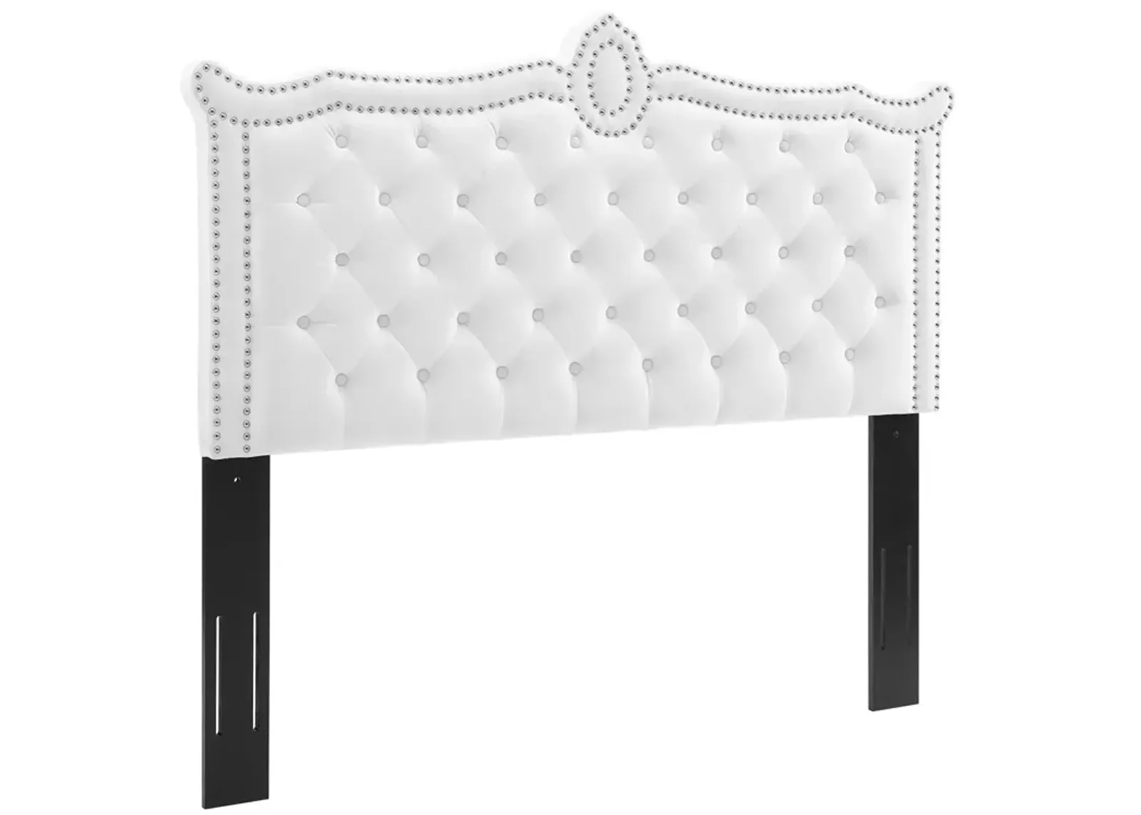 Louisa Tufted Performance Velvet Full/Queen Headboard