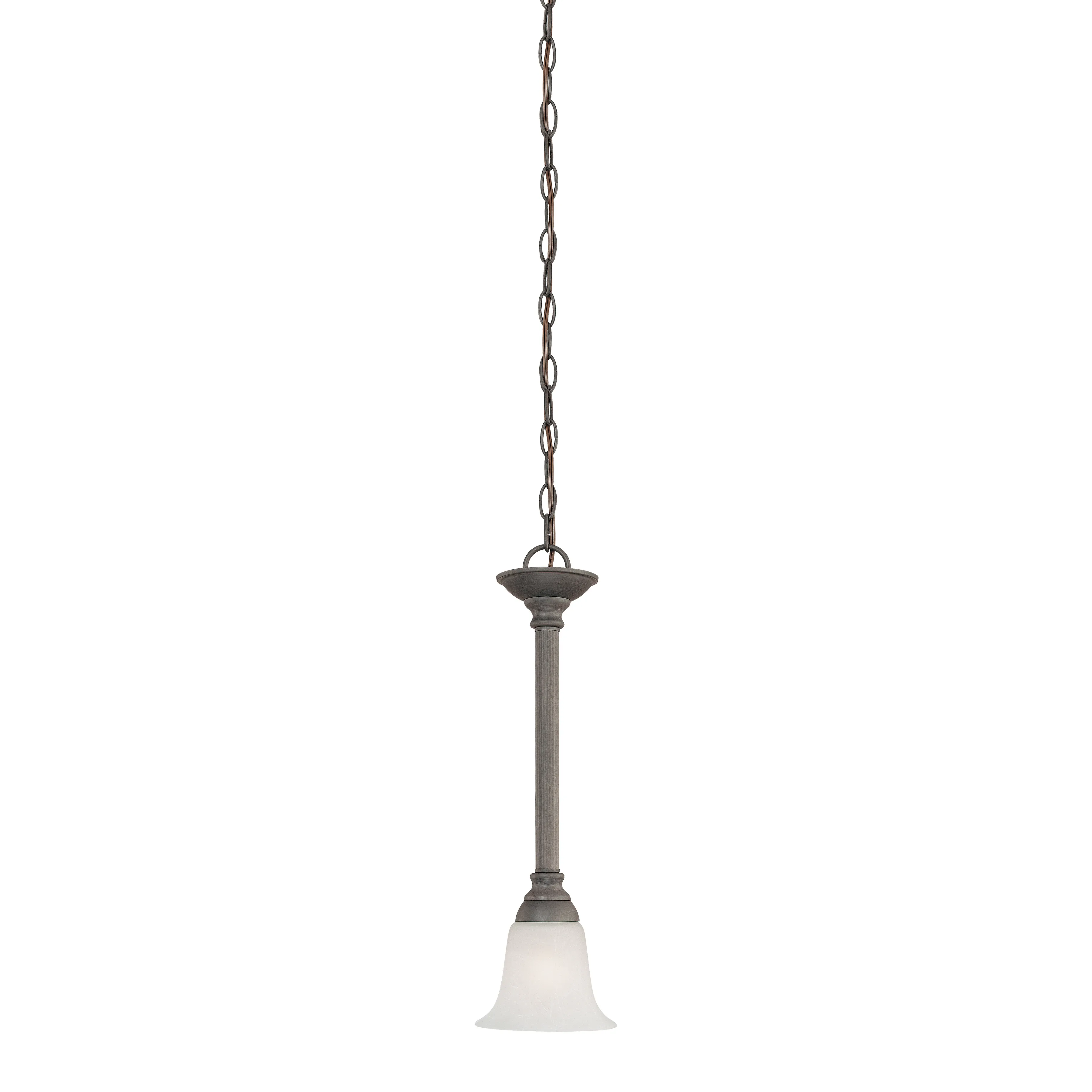 Riva 6" Wide 1-Light Mini Pendant - Painted Bronze