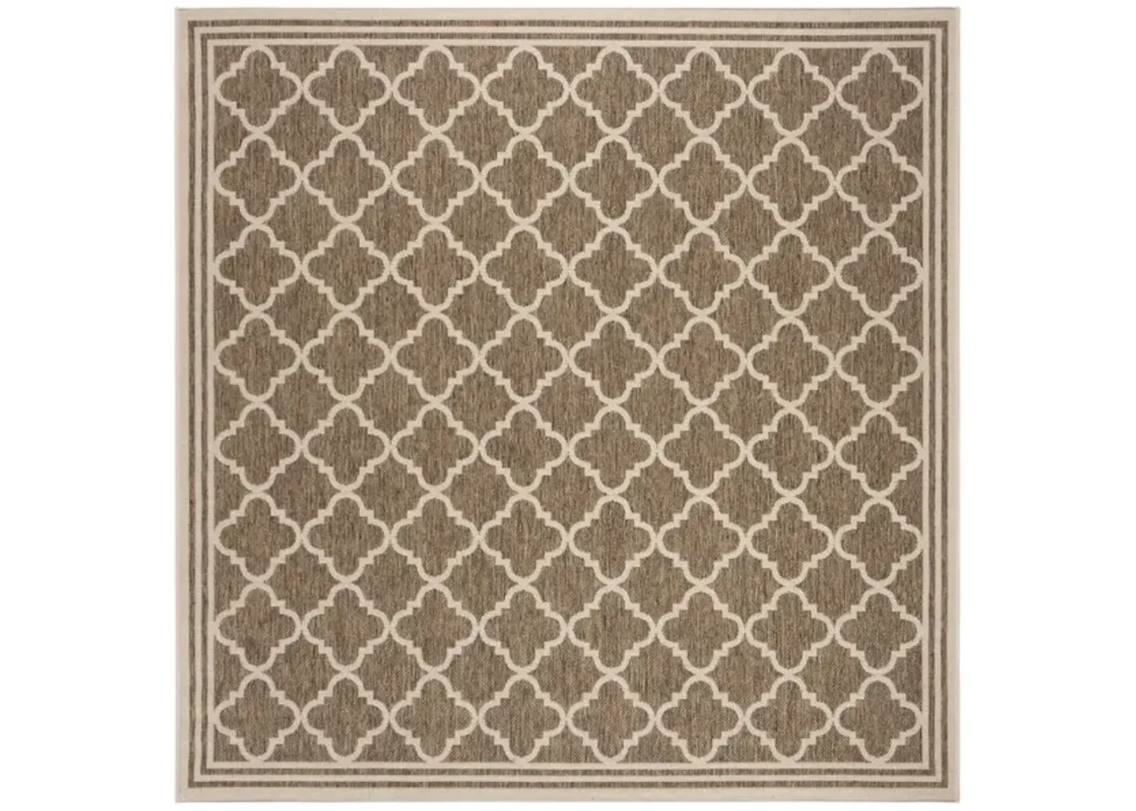 LINDEN 121 Collection LND121D-6SQ Beige / Cream 6'-7" X 6'-7" Square