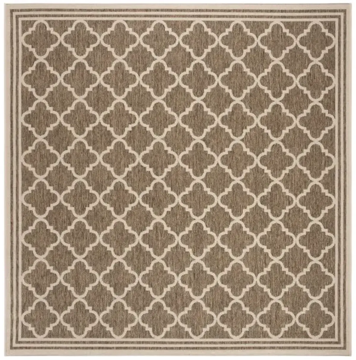 LINDEN 121 Collection LND121D-6SQ Beige / Cream 6'-7" X 6'-7" Square