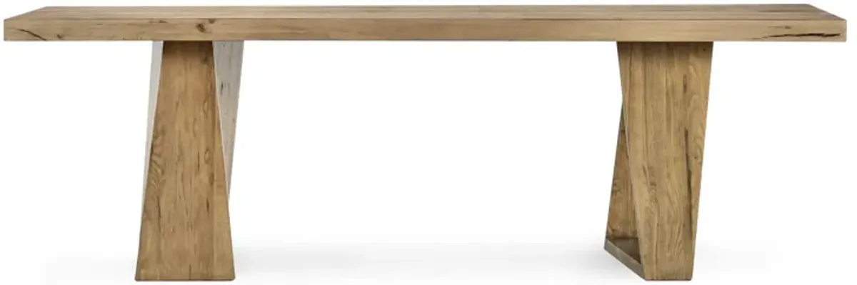 Arleth 94" Oak Console Table in Natural Oak