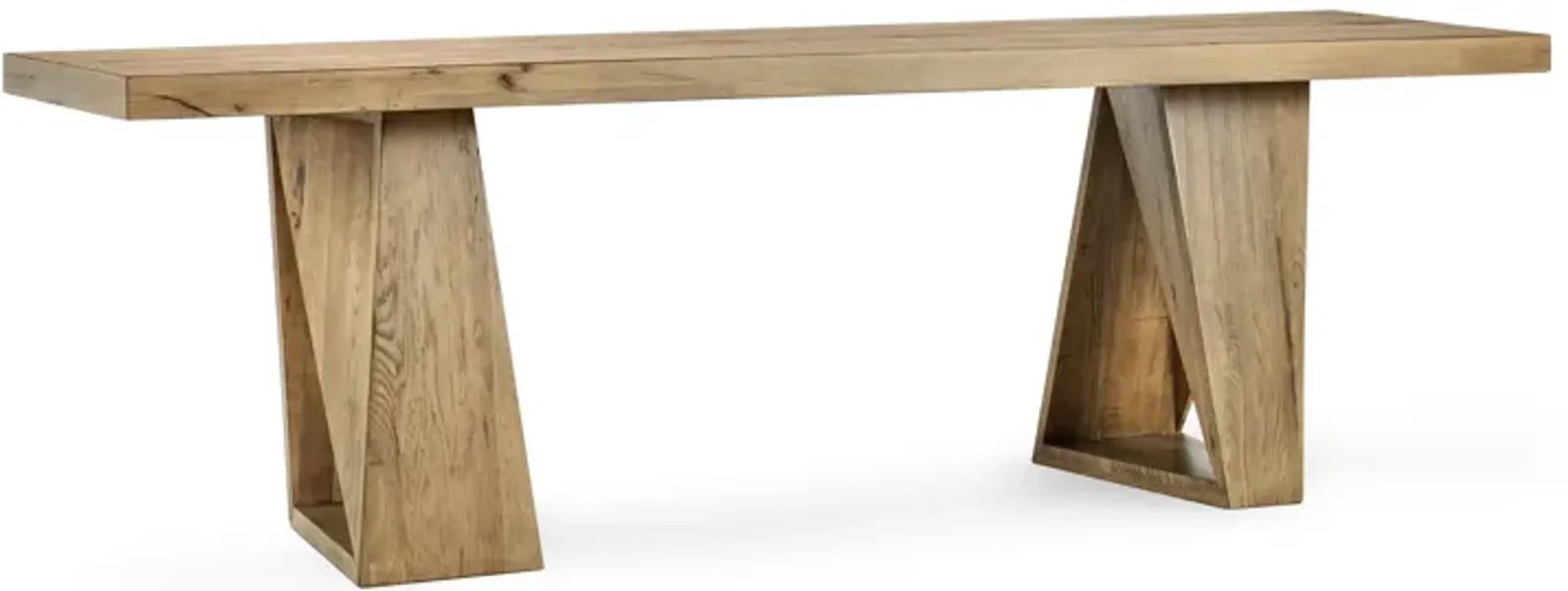 Arleth 94" Oak Console Table in Natural Oak