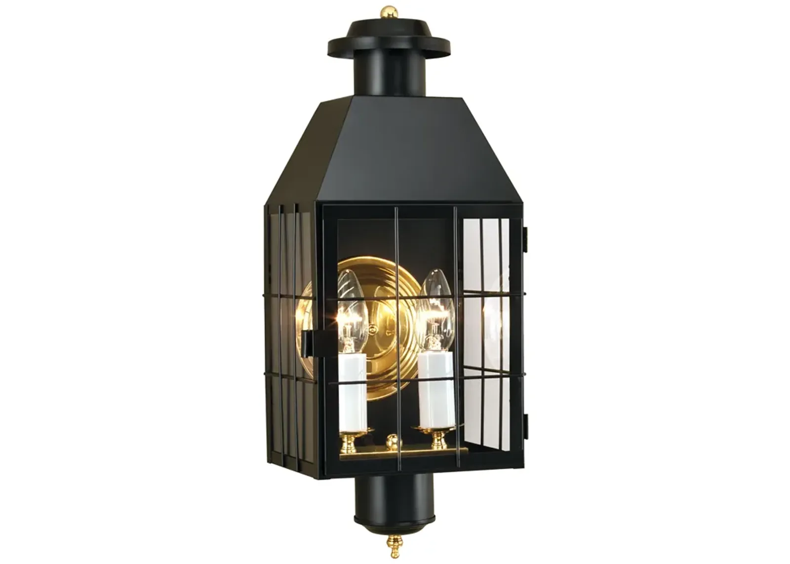 American Heritage Outdoor Wall Light - Black