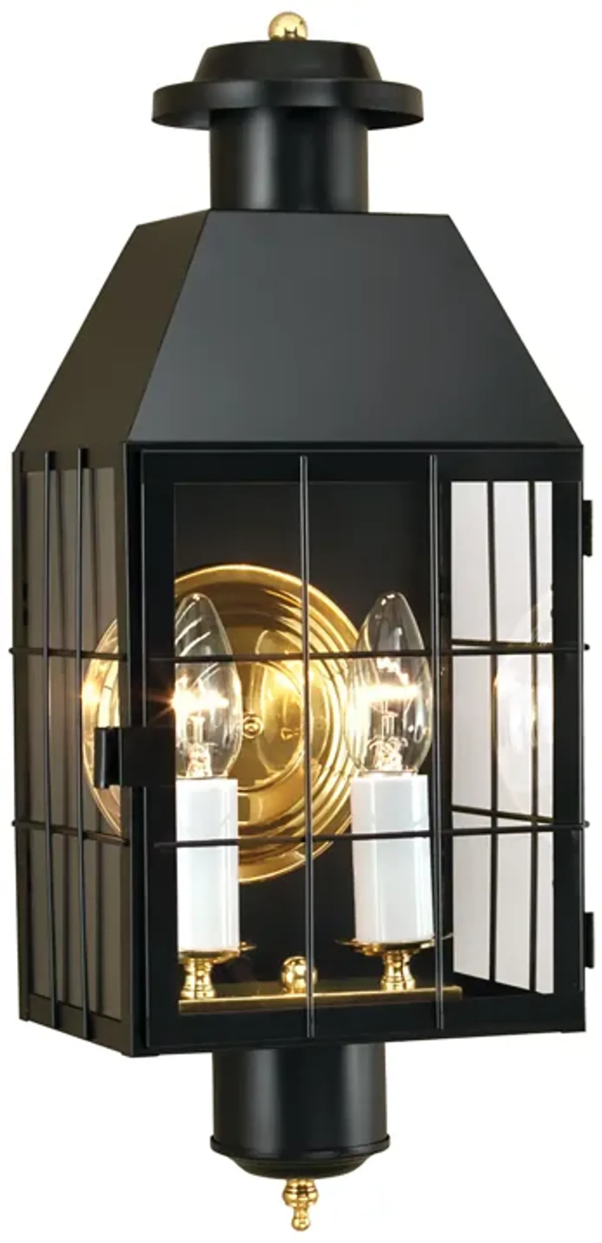 American Heritage Outdoor Wall Light - Black