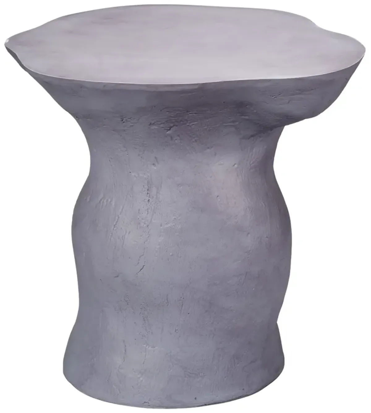 Sculpt Fiber Glass Side Table