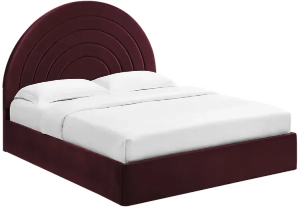 Solana Arched Performance Velvet Full Platform Bed by Modway