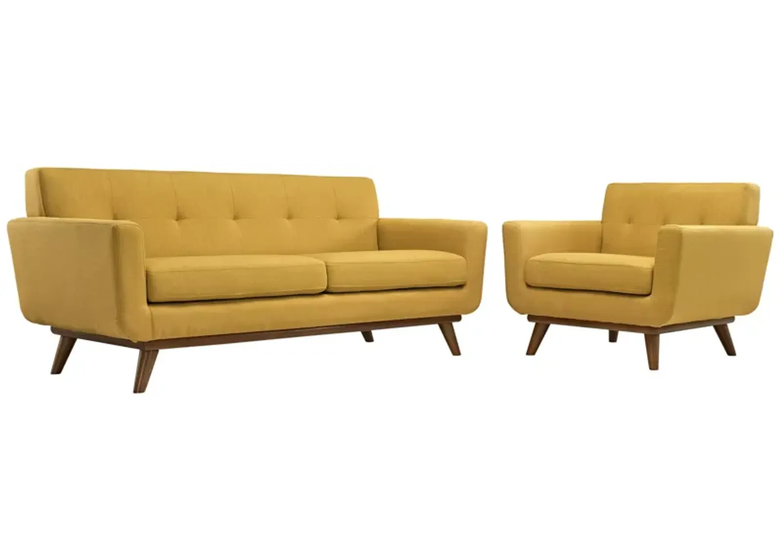 Engage Armchair and Loveseat Set of 2