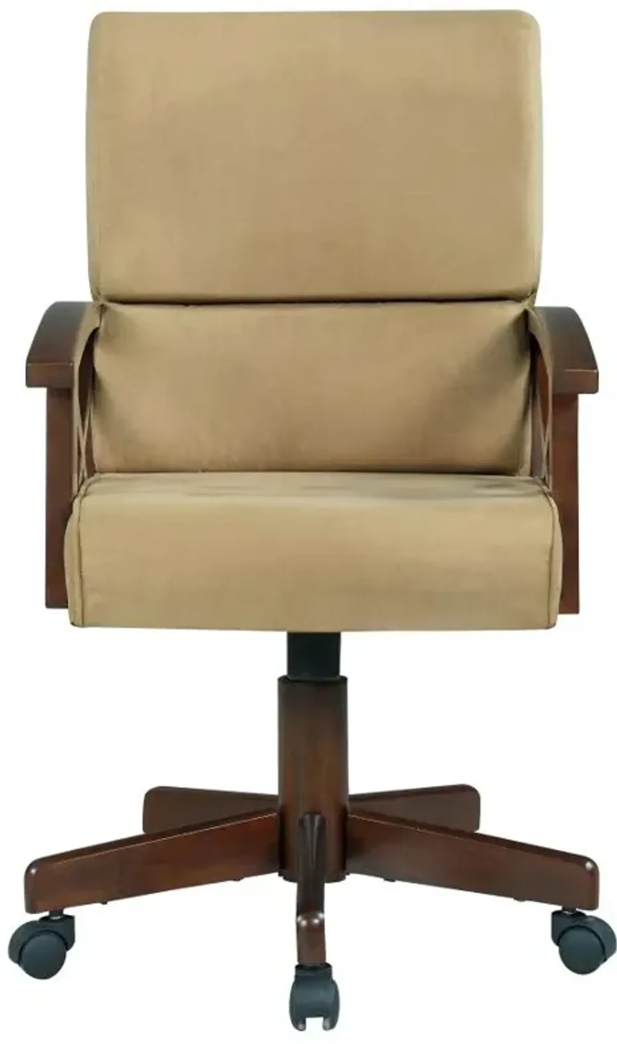 Marietta Upholstered Game Chair Tobacco and Tan