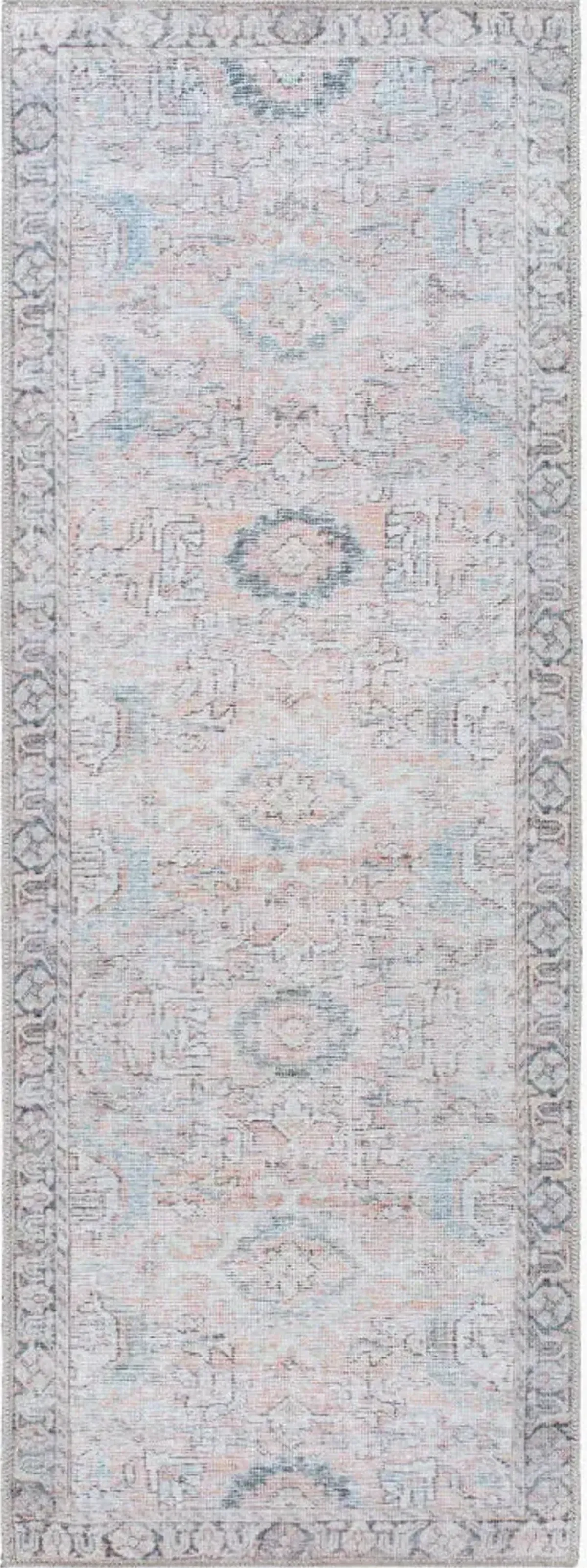 Kemer 2'7" x 7'3" Machine Woven Rug