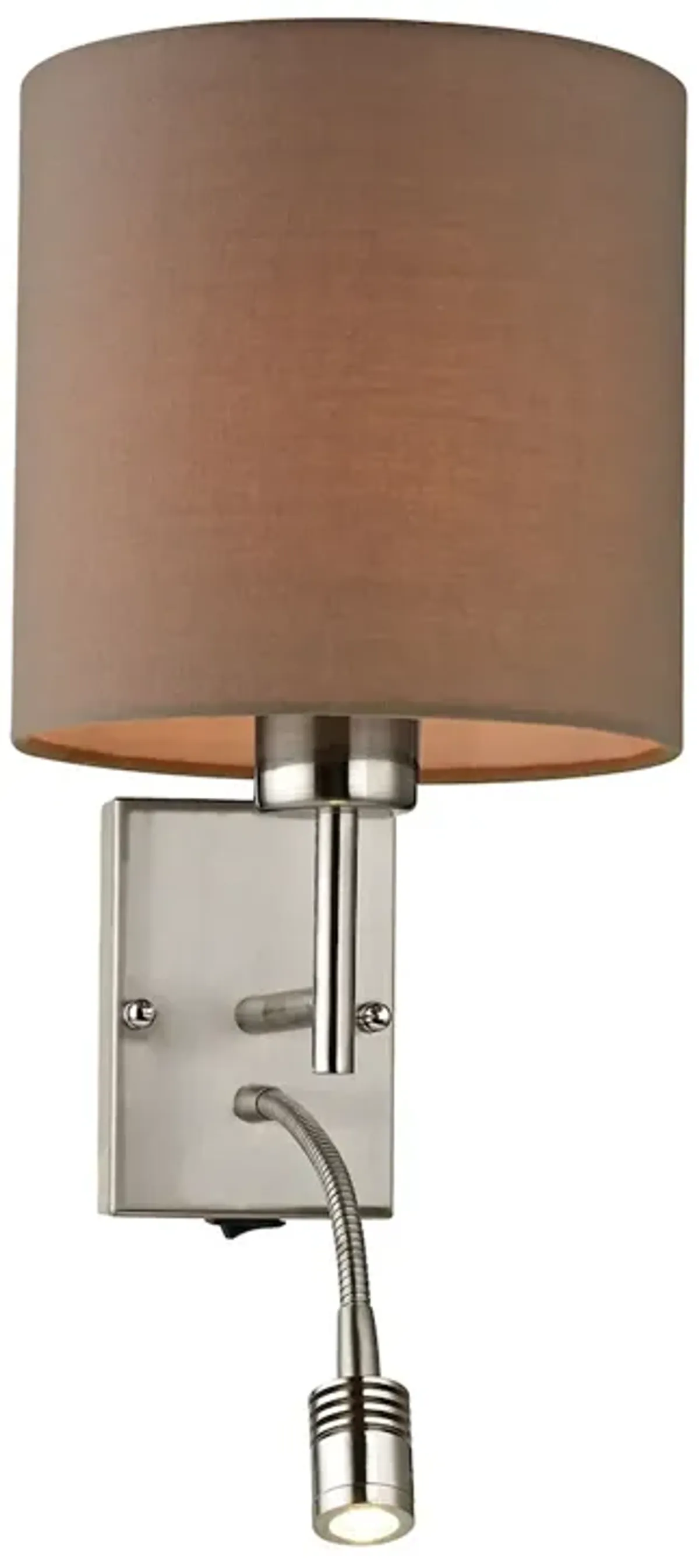 Regina 19" High 2-Light Sconce - Brushed Nickel