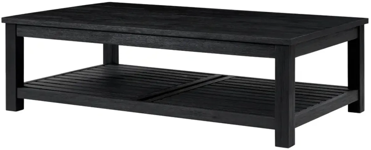 Tiburon KD Coffee Table, Alto Black