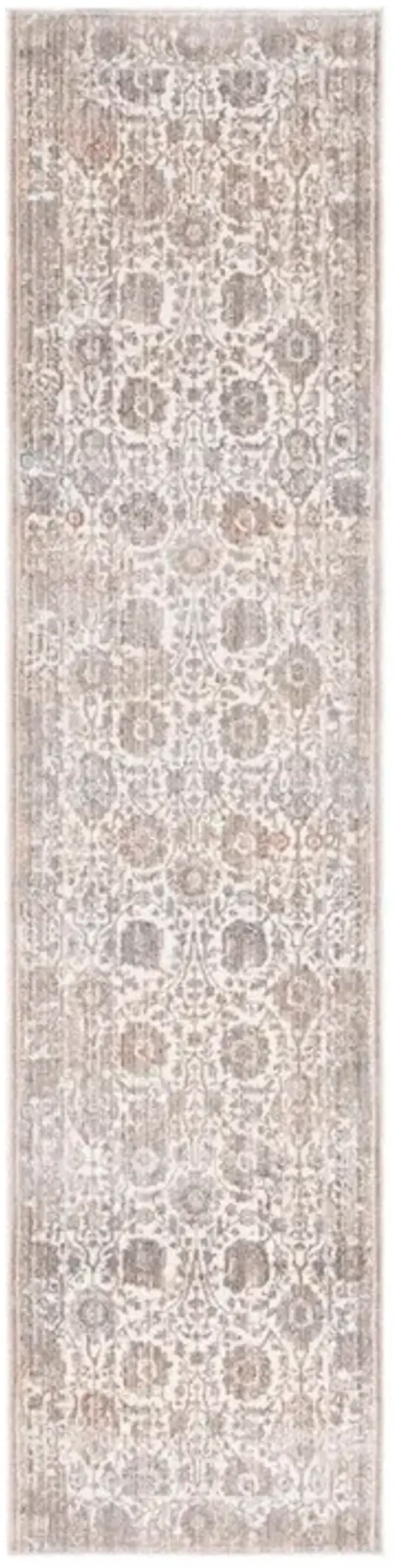 HARLOW 162 Grey  2' X 8' Runner Rug