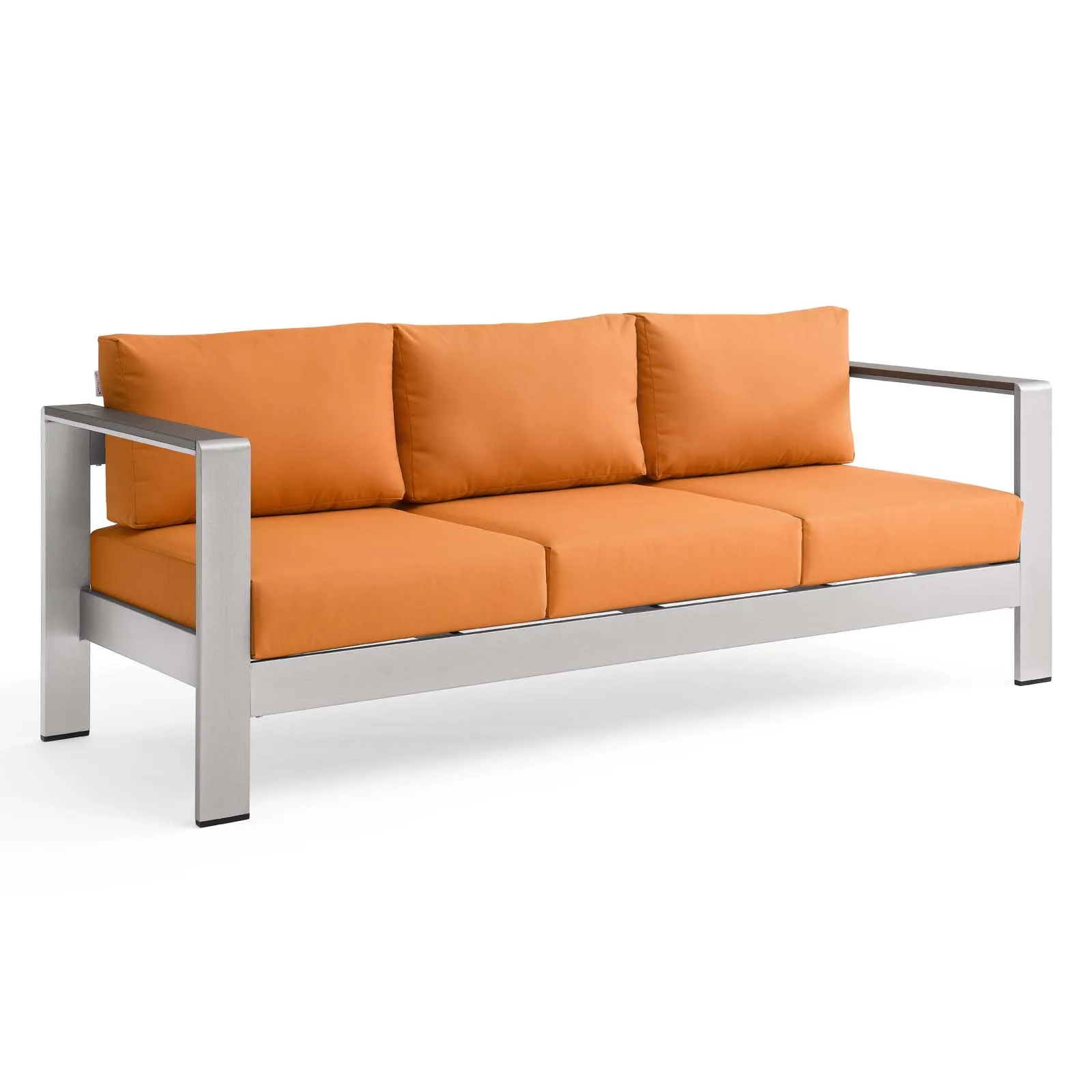 Shore Outdoor Patio Aluminum Sofa