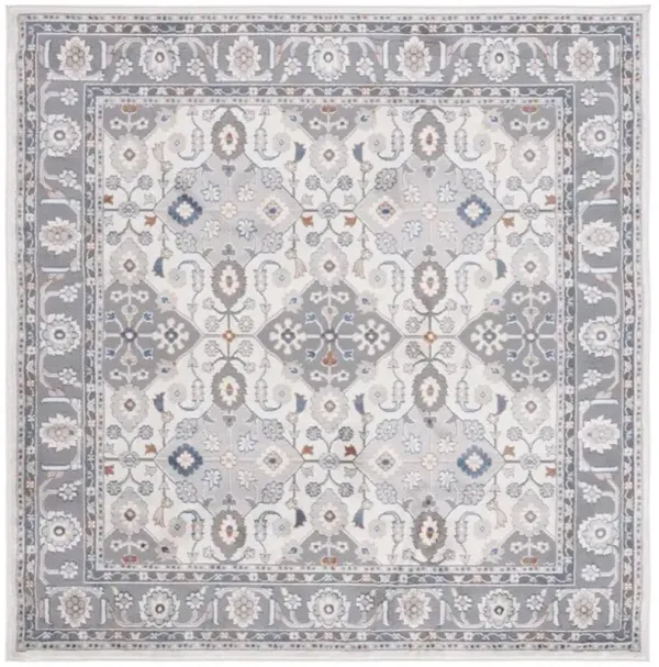 ETERNAL 210 Grey  6'-7' X 6'-7' Square Square Rug