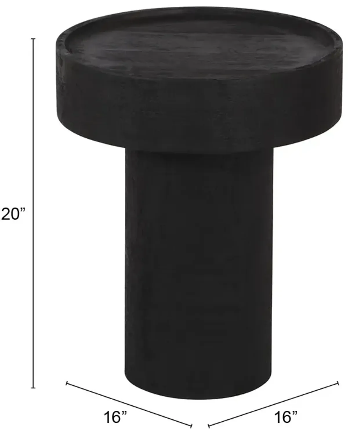 Watson Side Table Black