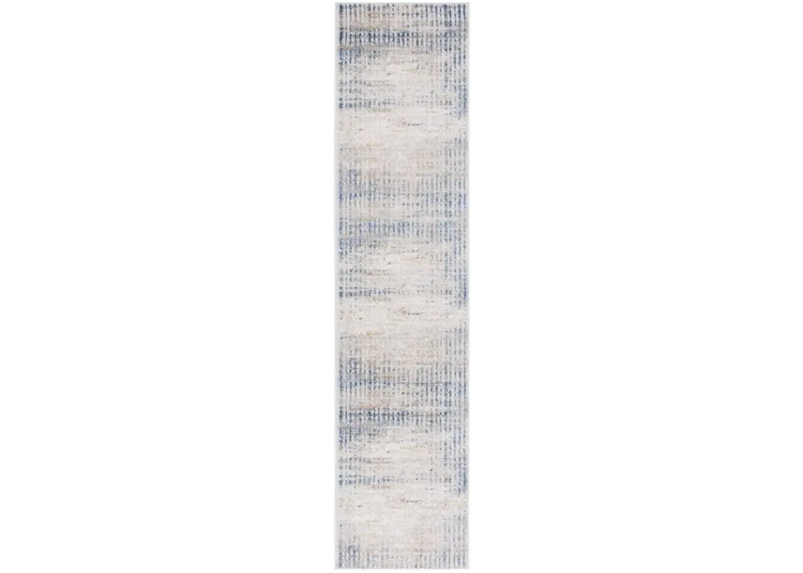 PALMA 356 Blue 2'-2' X 9' Runner Rug