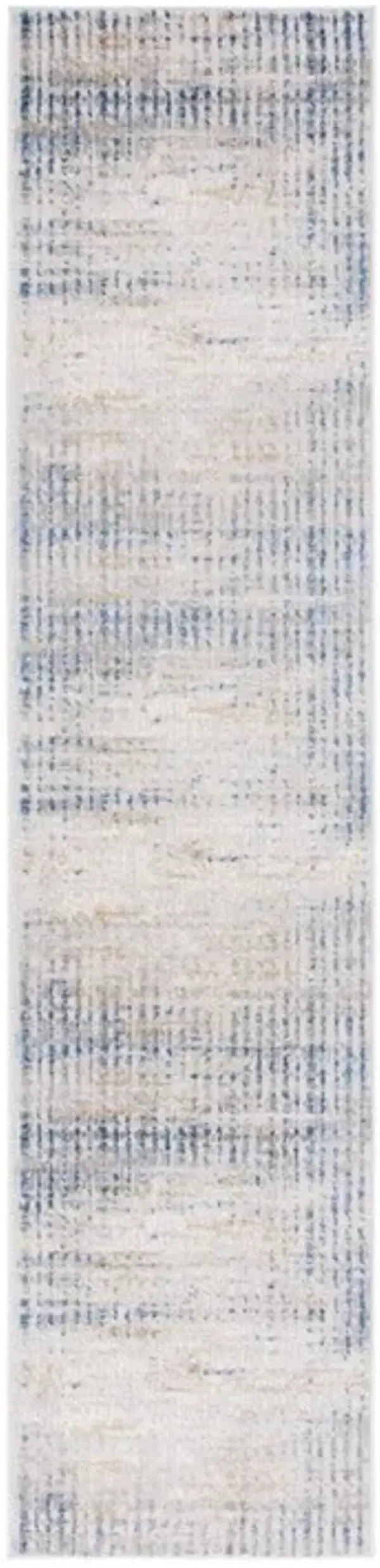 PALMA 356 Blue 2'-2' X 9' Runner Rug