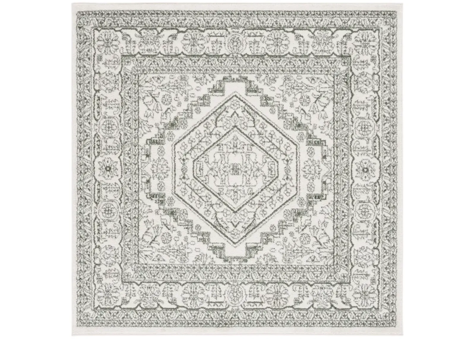 ADIRONDACK 108 IVORY  6' x 6' Square Square Rug