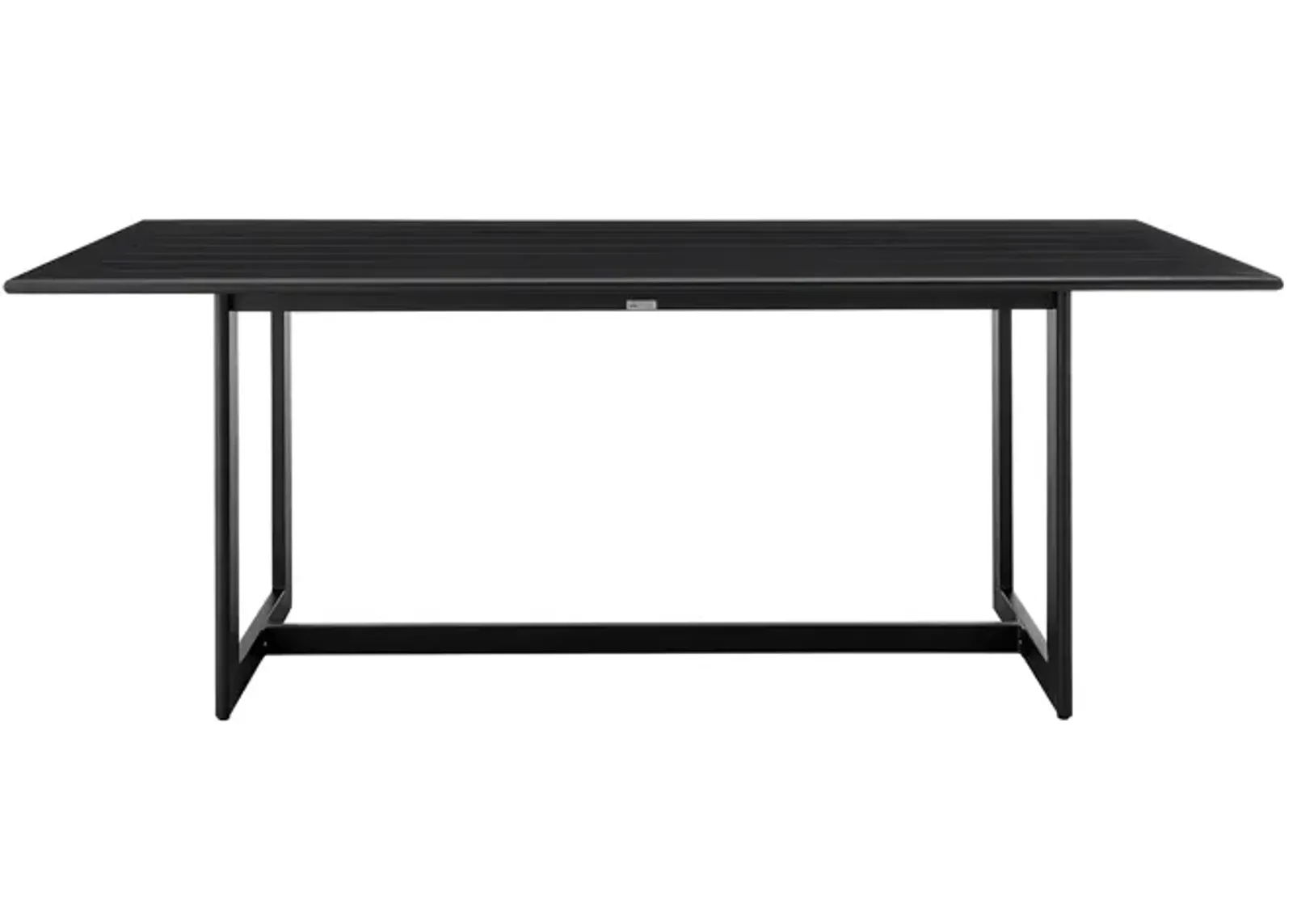 Grand Outdoor Patio Dining Table in Aluminum