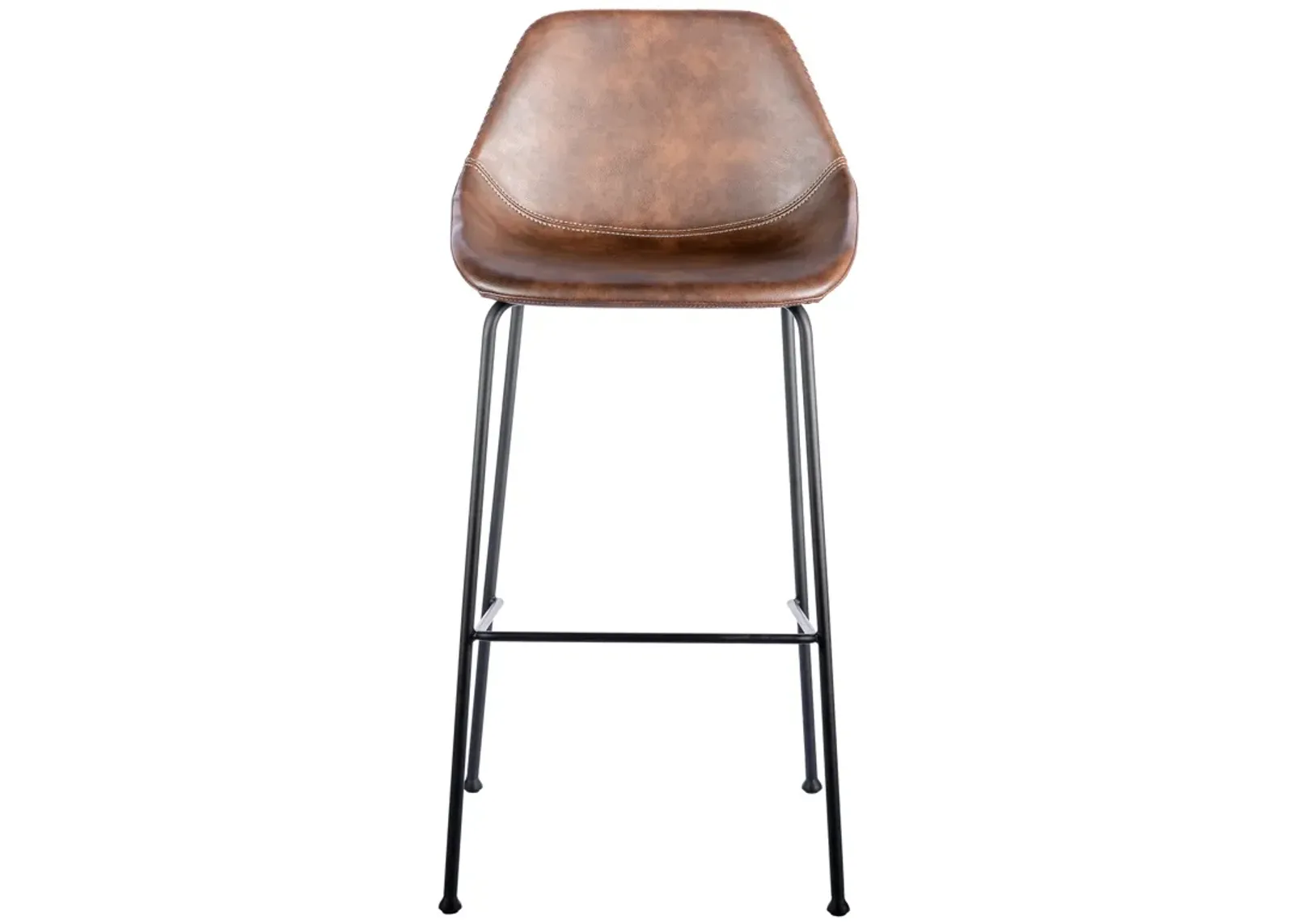 Corinna Bar Stool in Vintage Brown - Set of 2