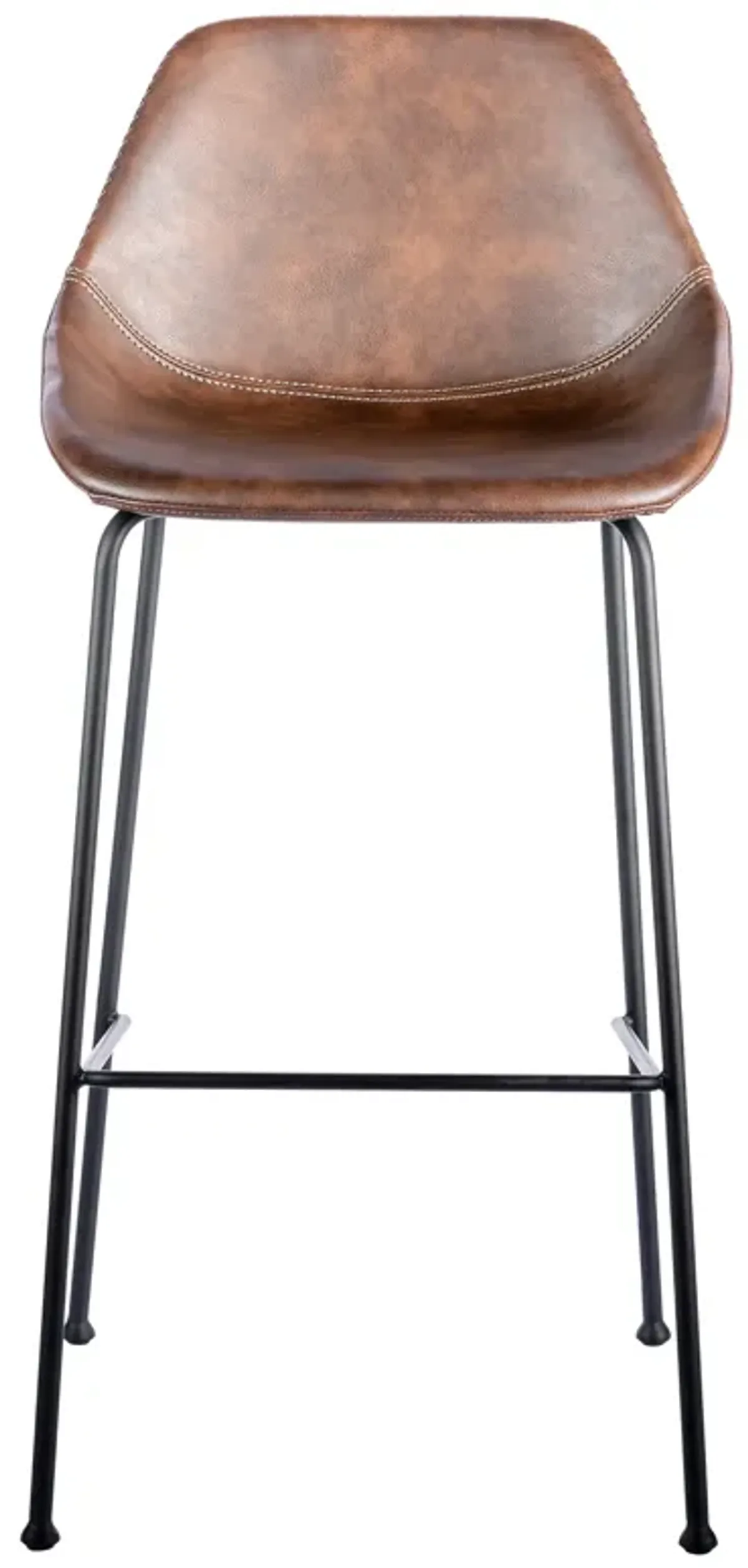 Corinna Bar Stool in Vintage Brown - Set of 2