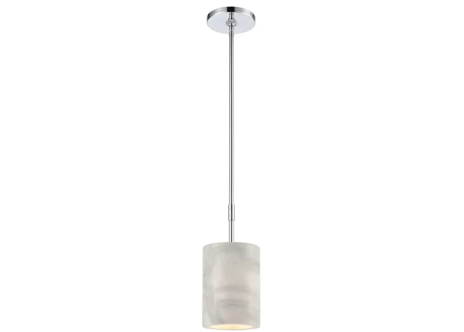 Lexington Avenue 6" Wide 1-Light Mini Pendant - Polished Chrome