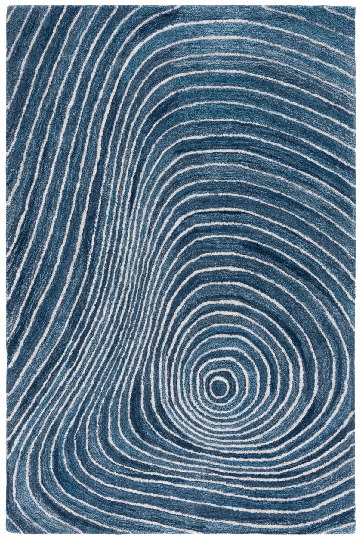 ABSTRACT Hand Tufted 4' x 6' area rug