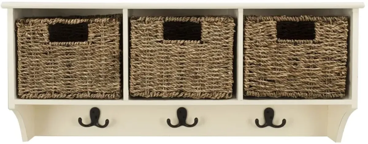 Finley Hanging 3-Basket Wall Rack
