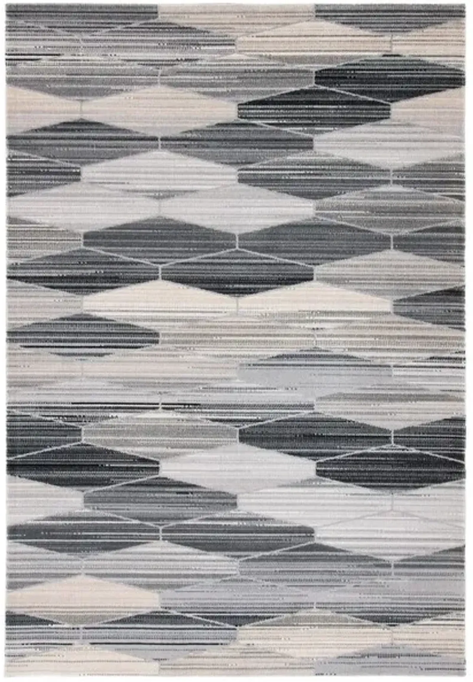 MONTAGE Collection MTG301F-9 Grey / Dark Grey 9' X 12'