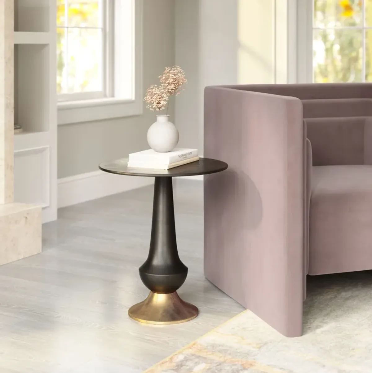 Tasse Side Table Black