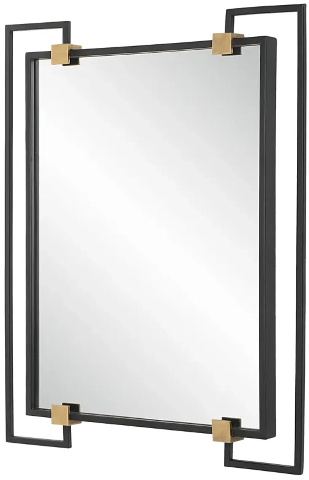 Ivey Rectangle Industrial Mirror