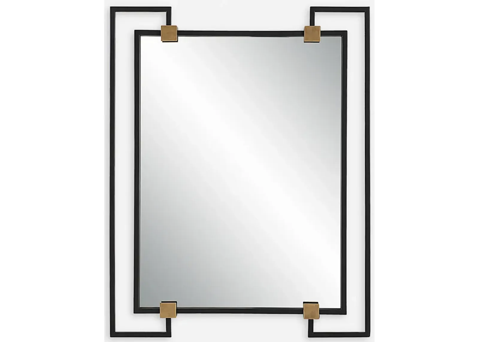 Ivey Rectangle Industrial Mirror