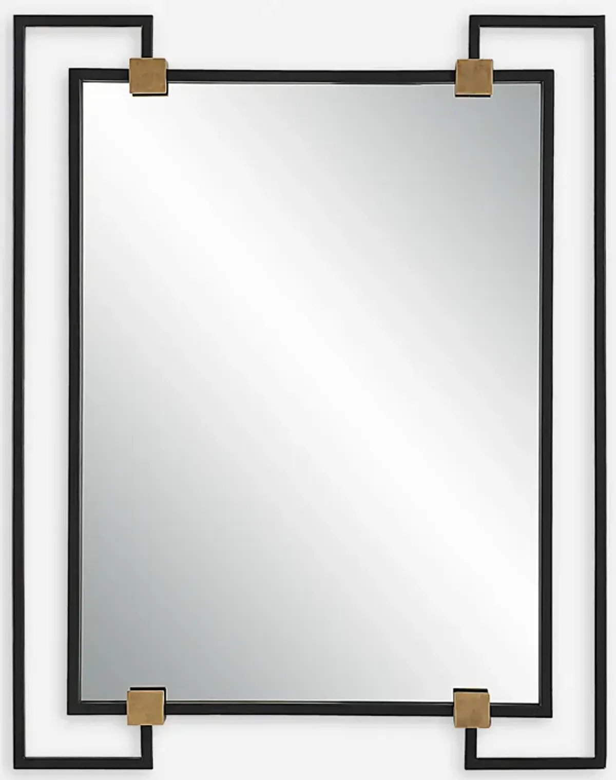 Ivey Rectangle Industrial Mirror