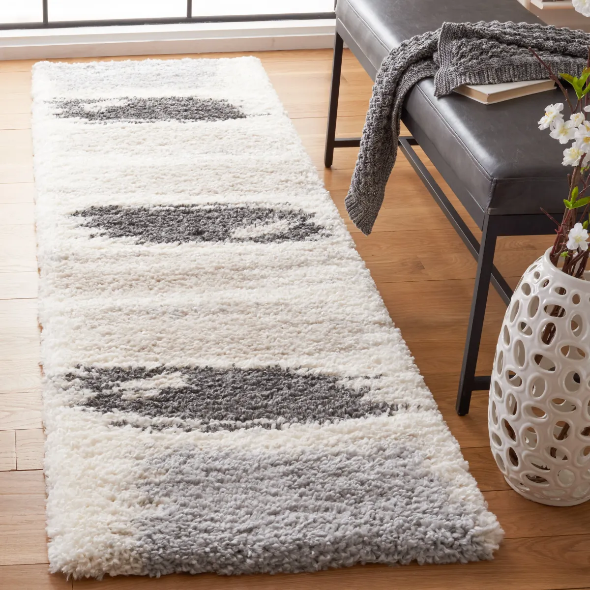 FONTANA SHAG Runner Power Loomed 2'-3" X 6' Rug